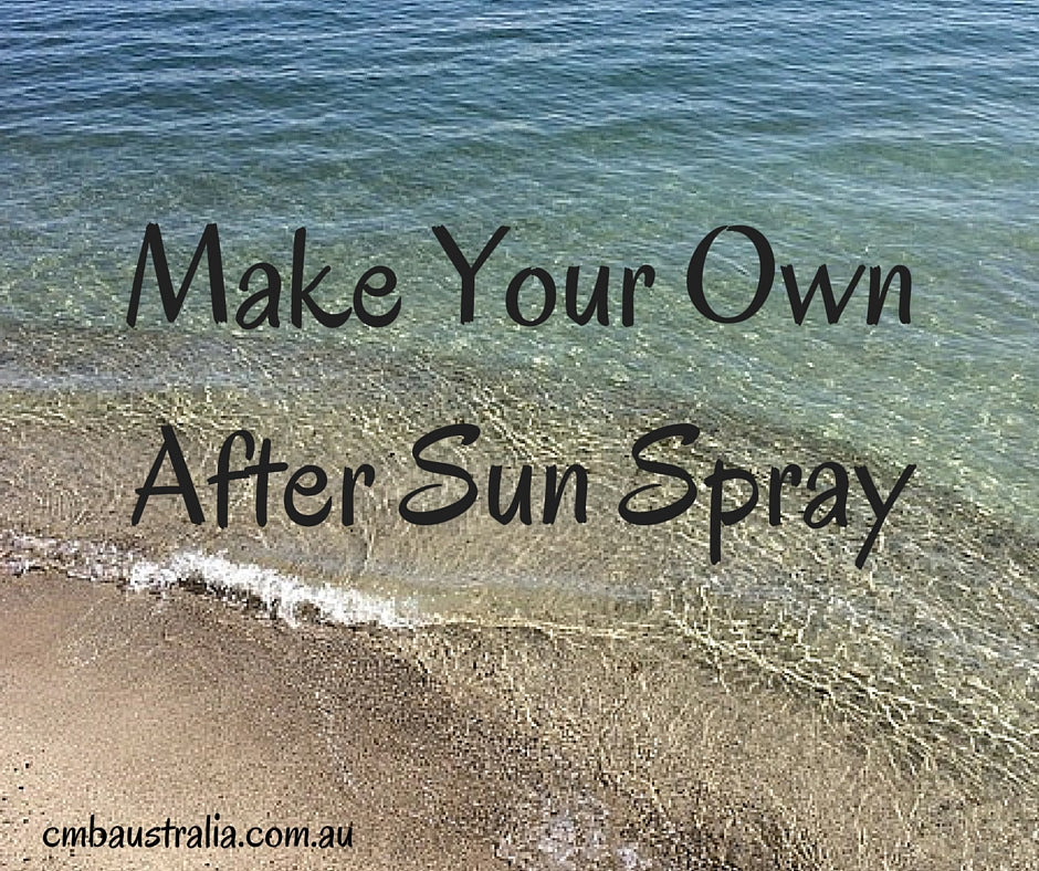 Make Your Own After Sun Spray